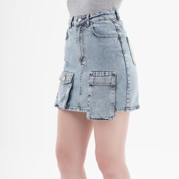 Sara Denim Skirt - Picture 2 of 3